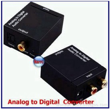Analog RCA to Digital Optical Coaxial Toslink Audio Converter